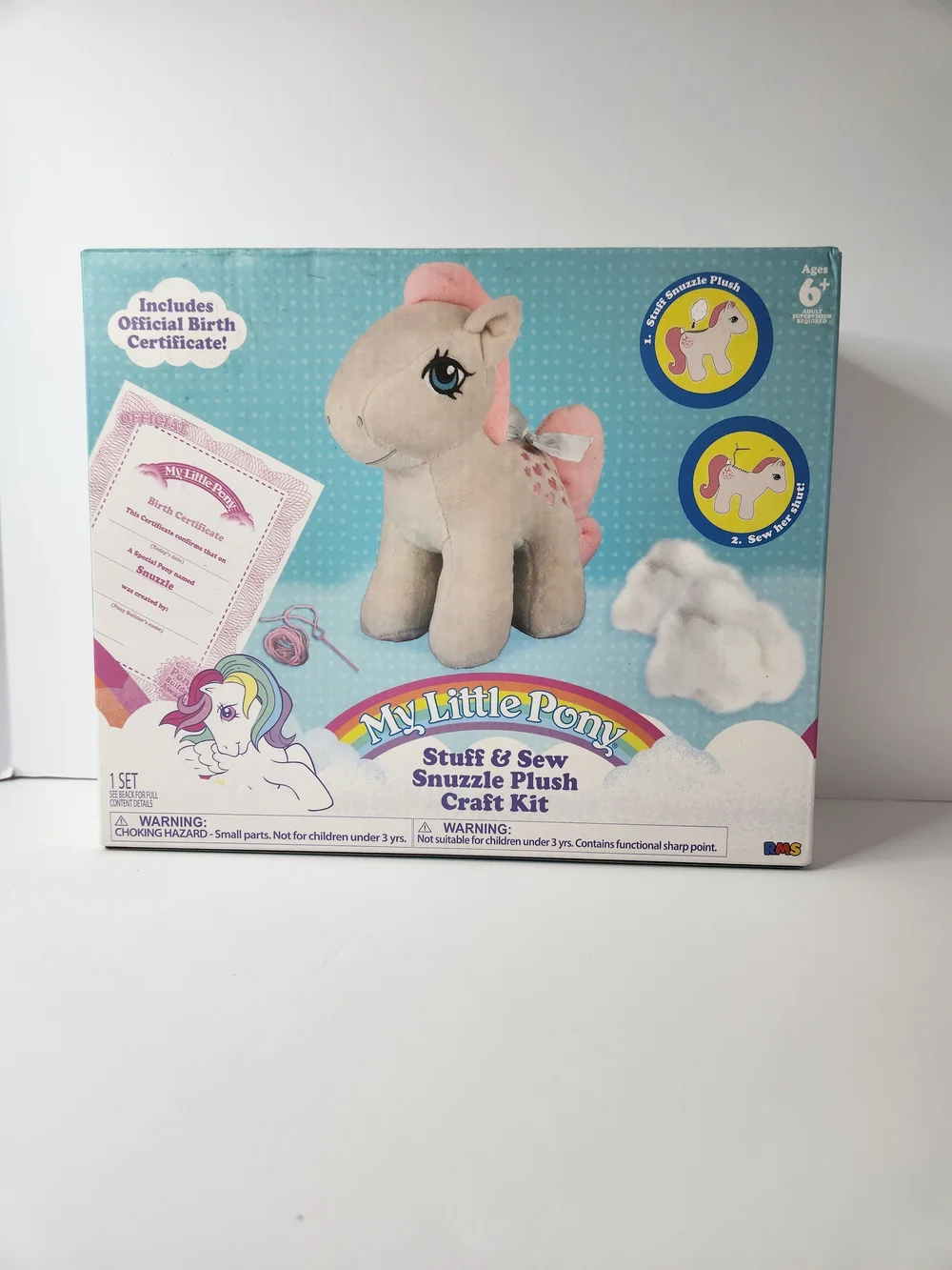 My Little Pony Snuzzle Plush Craft Kit - Beige and Pink Pony